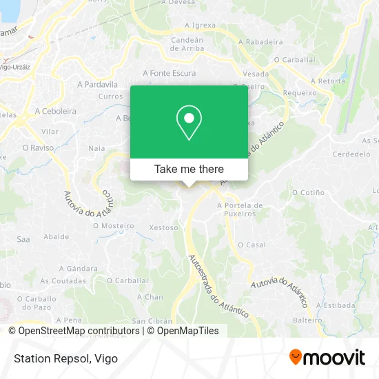 Station Repsol map