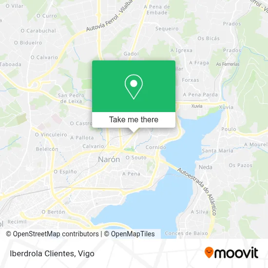Iberdrola Clientes map