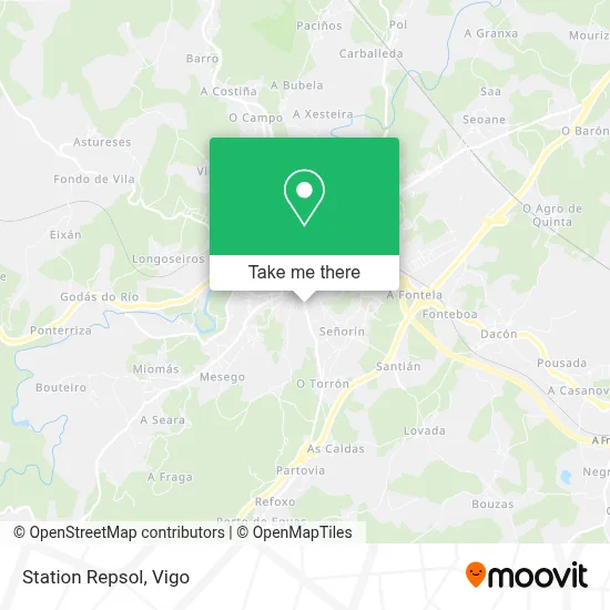 Station Repsol map