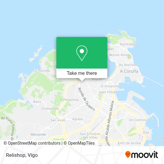 Relishop map