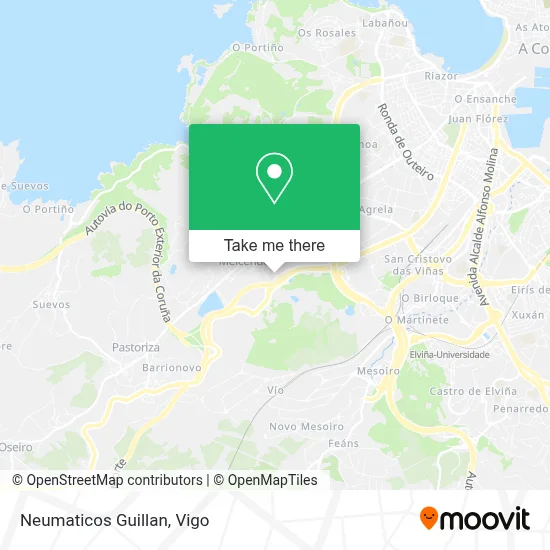 Neumaticos Guillan map