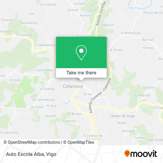 Auto Escola Alba map