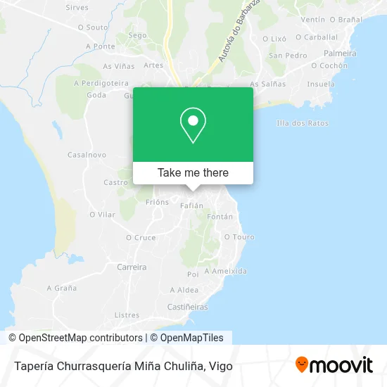 Tapería Churrasquería Miña Chuliña map