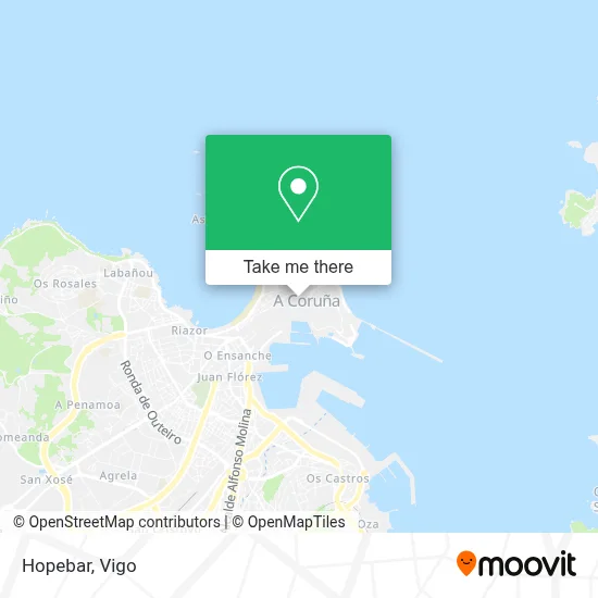Hopebar map