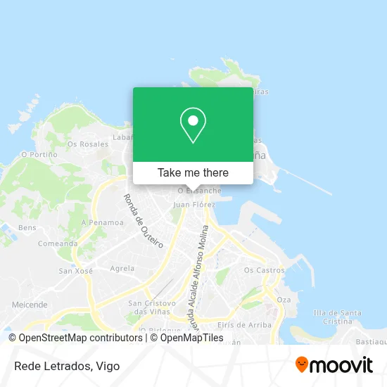 Rede Letrados map