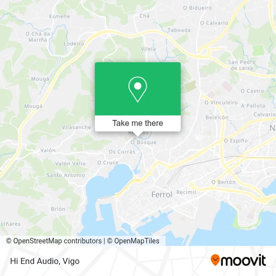 Hi End Audio map