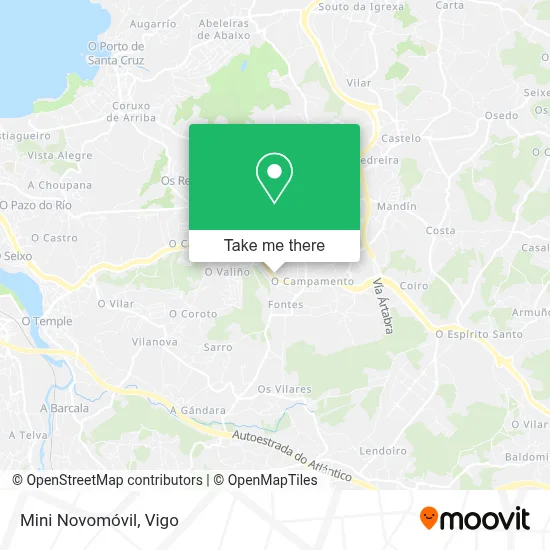 Mini Novomóvil map