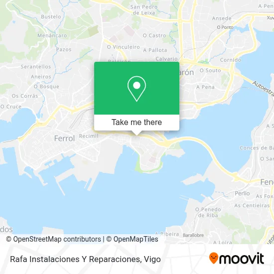 Rafa Instalaciones Y Reparaciones map