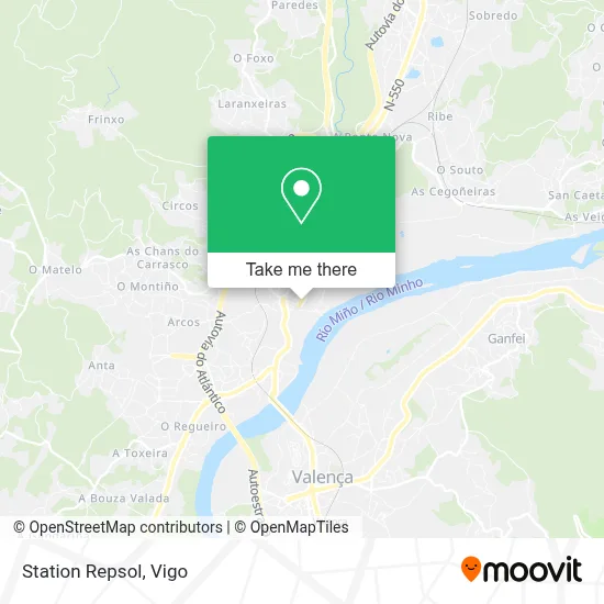 Station Repsol map