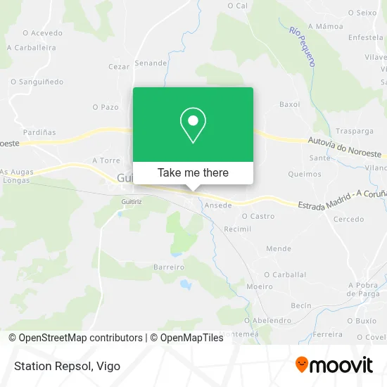 Station Repsol map