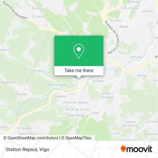 Station Repsol map