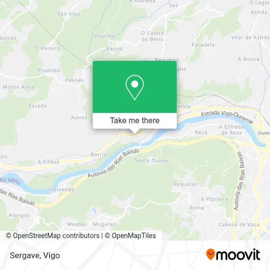 Sergave map