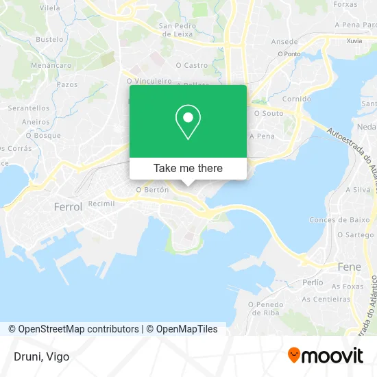 Druni map