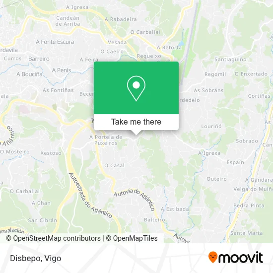 Disbepo map
