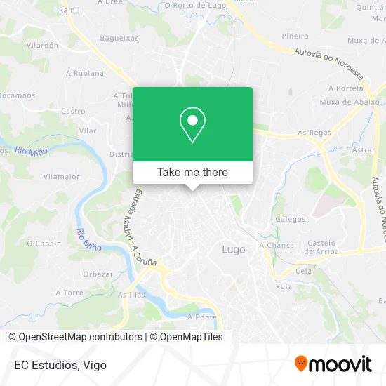 EC Estudios map