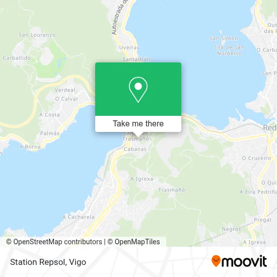 Station Repsol map