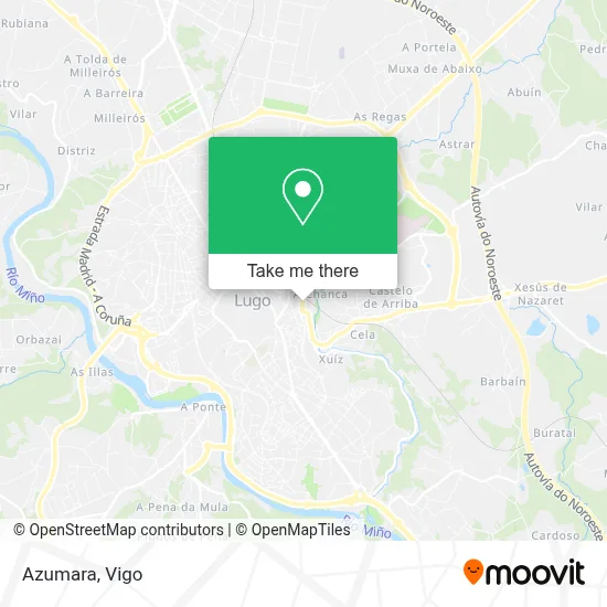 Azumara map