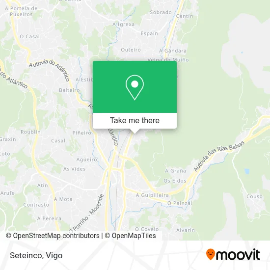 Seteinco map