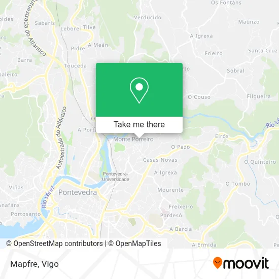 Mapfre map
