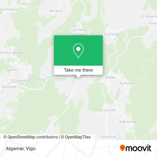 Algamar map