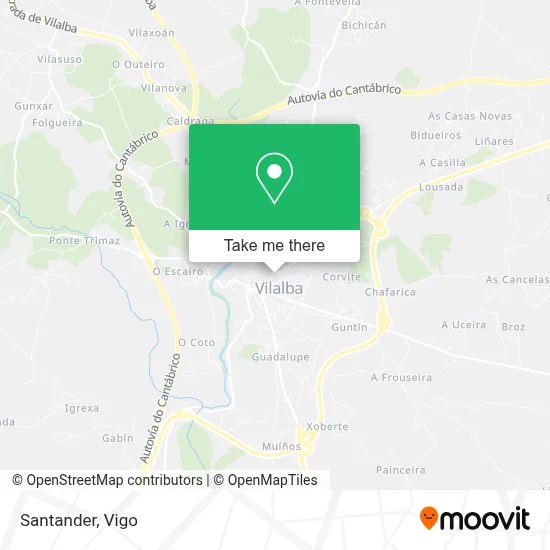 Santander map