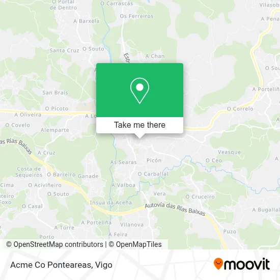 Acme Co Ponteareas map