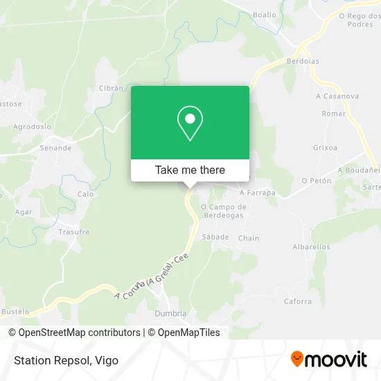 Station Repsol map