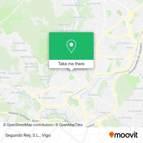 Segundo Rey, S.L. map