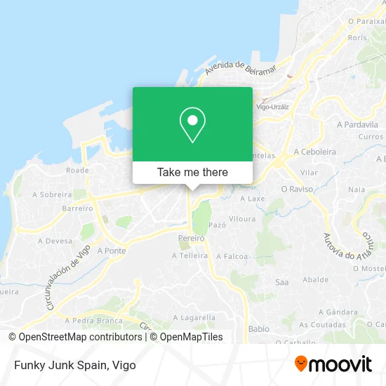 Funky Junk Spain map
