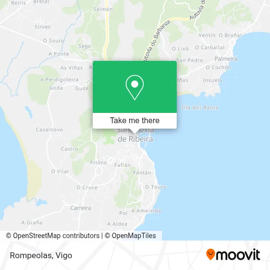 Rompeolas map