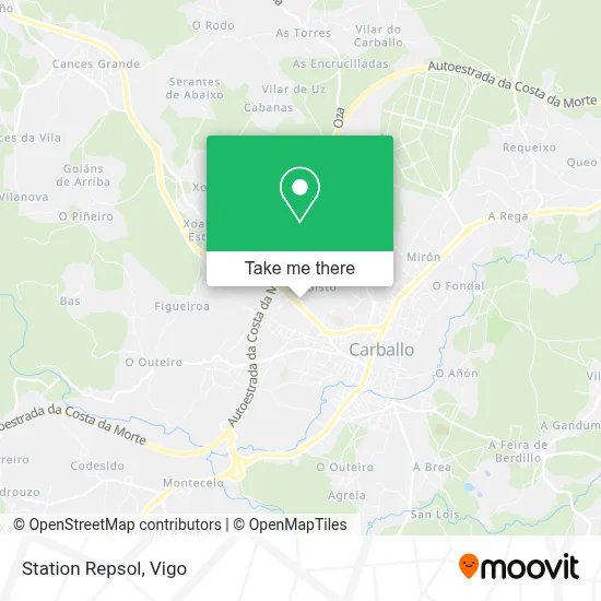 Station Repsol map