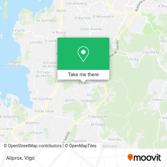 Aliprox map