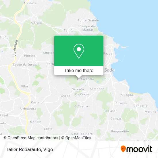 Taller Reparauto map