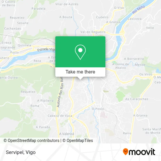 Servipel map