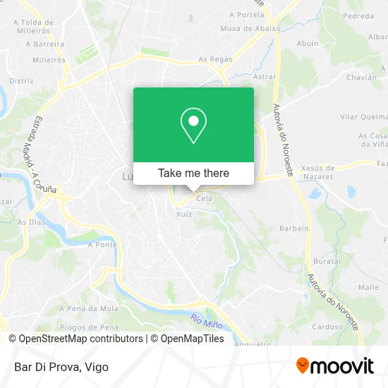 Bar Di Prova map