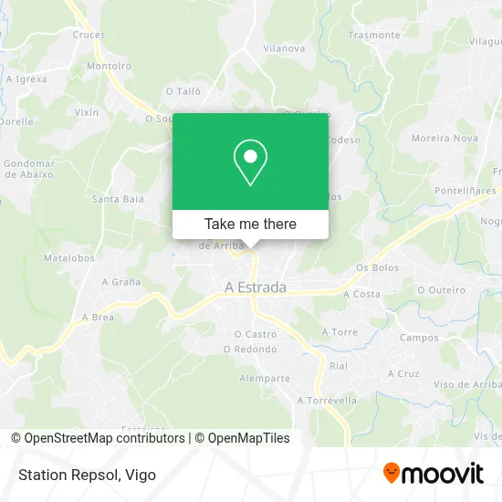 Station Repsol map