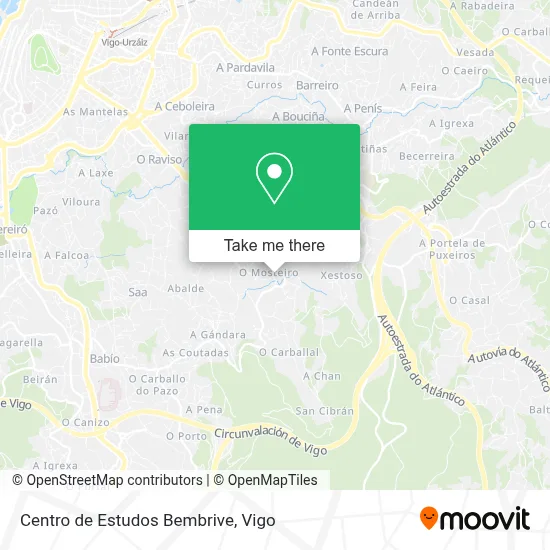 Centro de Estudos Bembrive map