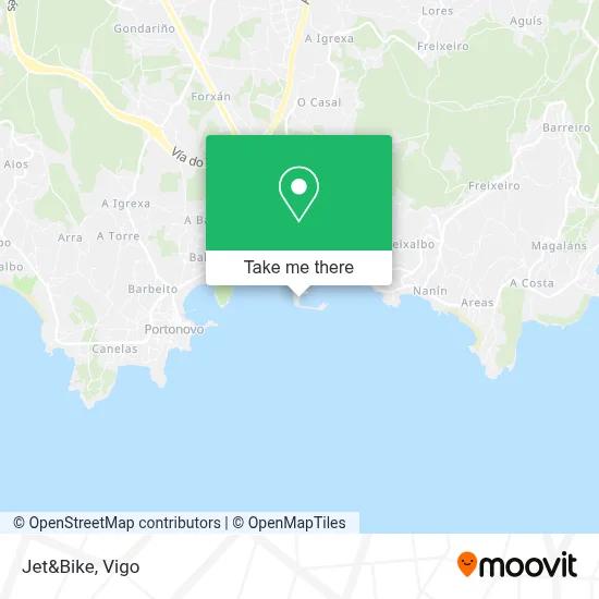 Jet&Bike map