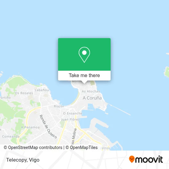 Telecopy map