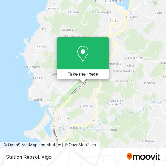 Station Repsol map