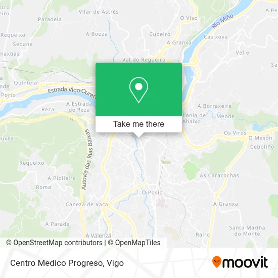 Centro Medico Progreso map