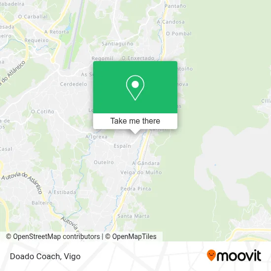 Doado Coach map
