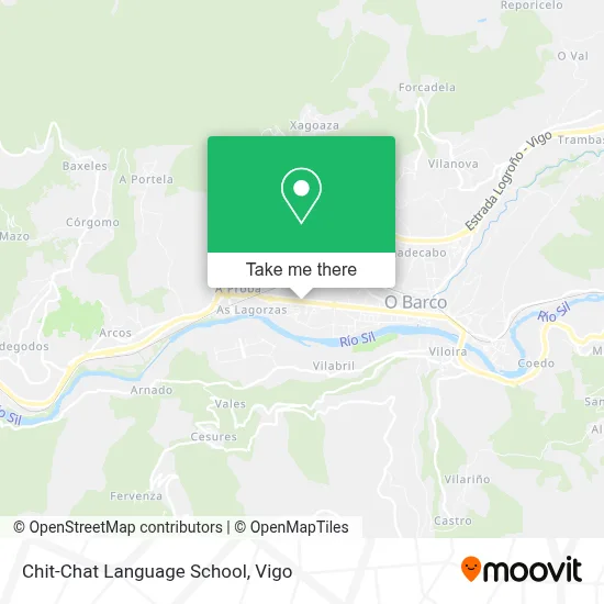Chit-Chat Language School map