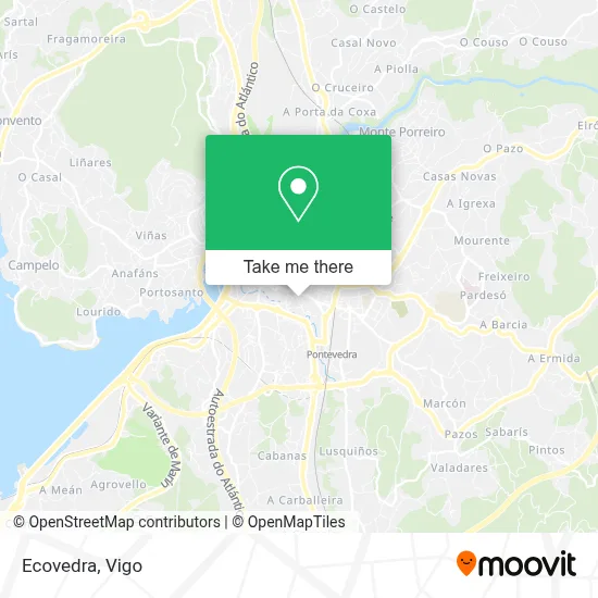 Ecovedra map