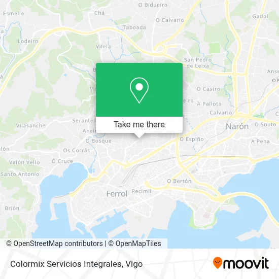 Colormix Servicios Integrales map