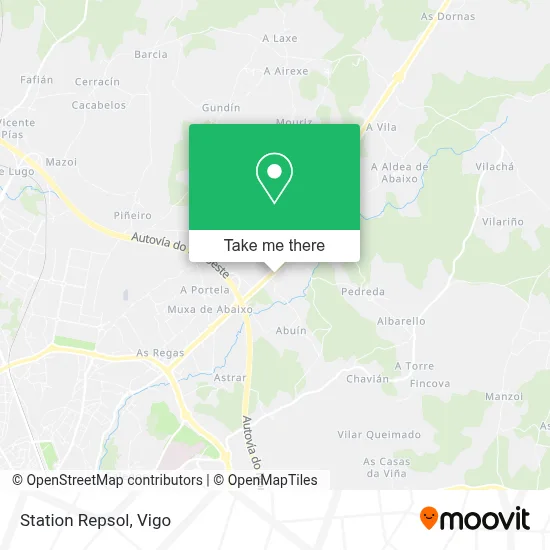 Station Repsol map