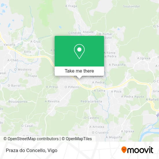 Praza do Concello map