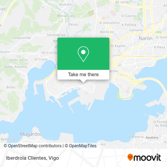 Iberdrola Clientes map