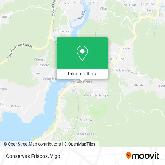 Conservas Friscos map