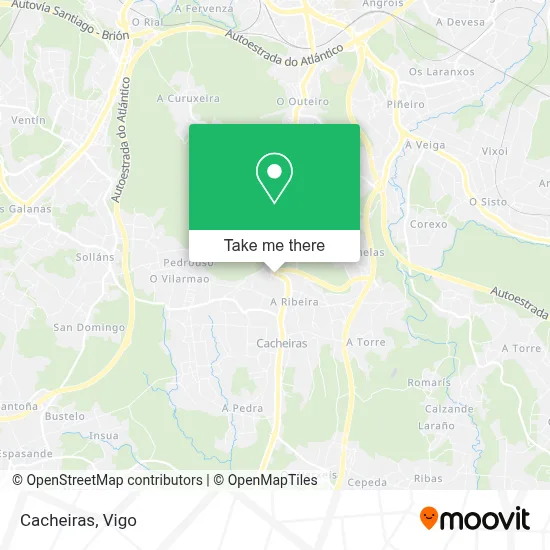 Cacheiras map